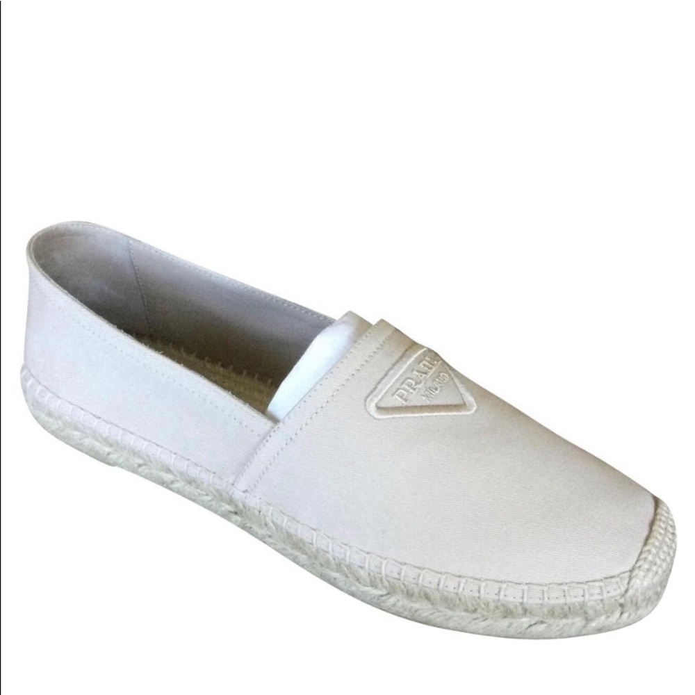 Prada logo espadrilles